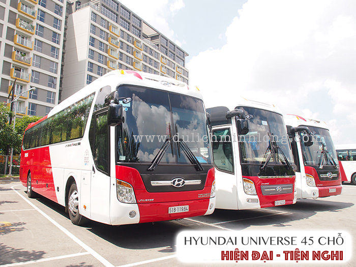 Công Ty Minh Long - Xe Hyundai Universe 45 chỗ