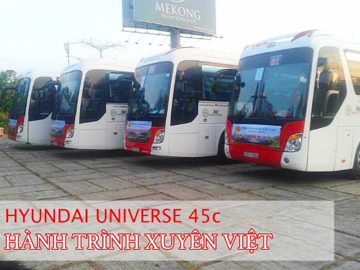 Công Ty Minh Long - Xe Hyundai Universe 45 chỗ